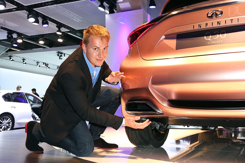 Infiniti Q30 Redakteur Robin Hornig