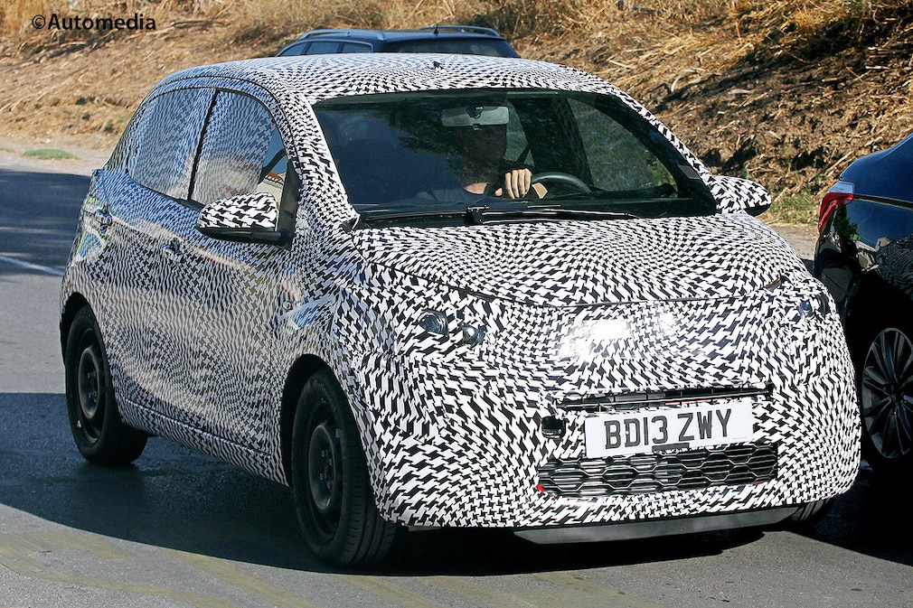 Erlkönig Citroën C1