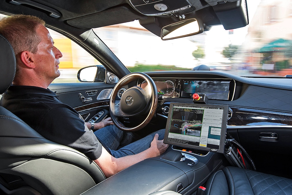 Autonome Langstreckenfahrt S-Klasse