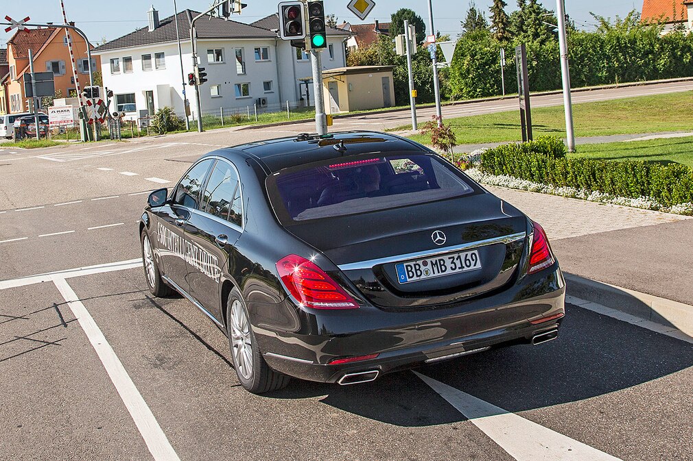 Autonome Langstreckenfahrt S-Klasse