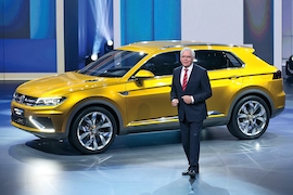 VW Touran VW Tiguan Illustration