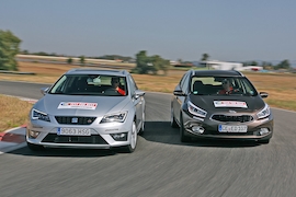 Kia cee'd Seat Leon