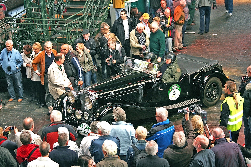 Start in der Fischauktionshalle Hamburg