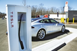 Ladestation Tesla Model S