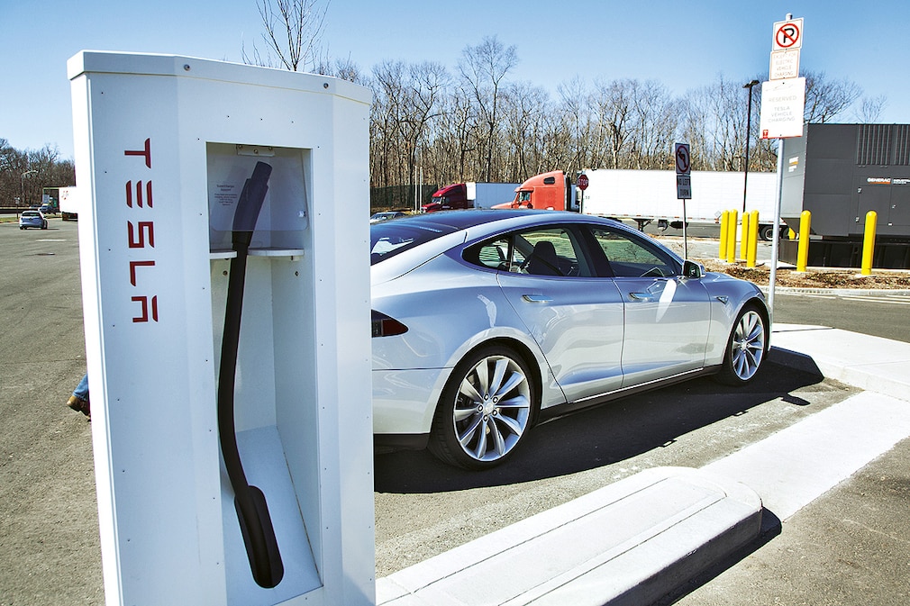 Ladestation Tesla Model S