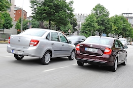 Lada Granta Skoda Rapid
