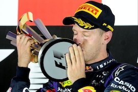 Sebastian Vettel Sieg in Singapur