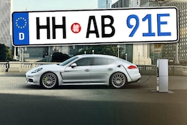 Kennzeichnung von Elektro-Autos