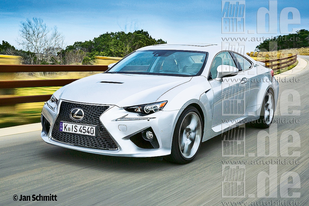 Lexus IS-F Illustration