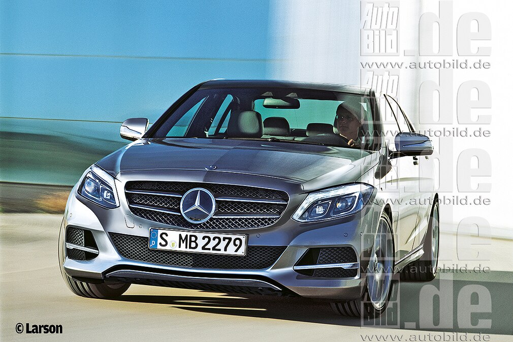 Mercedes C-Klasse Illustration