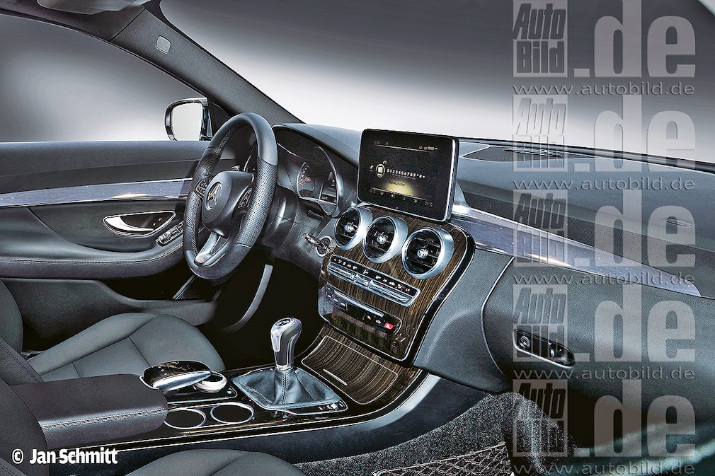 Mercedes C-Klasse Illustration