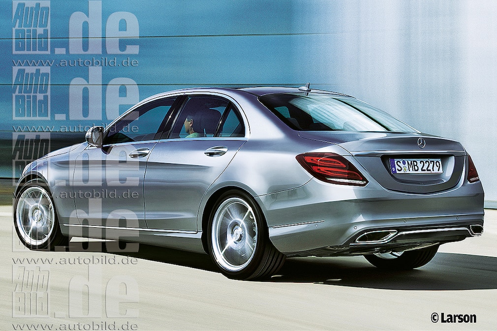 Mercedes C-Klasse Illustration
