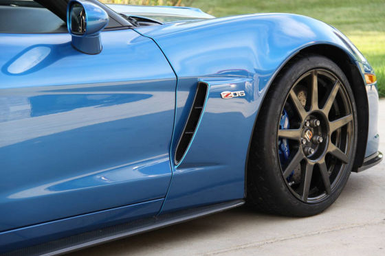Corvette Z06 (C6) auf CR-9 Carbonrädern