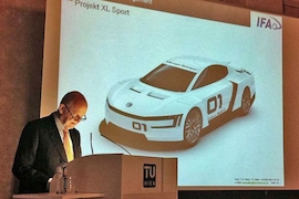 Prof. Ferdinand Piëch an der TU Wien