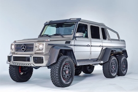 Texas Armoring G 63 AMG 6x6 gepanzert