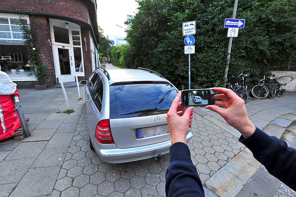 Petzer-App für Radler