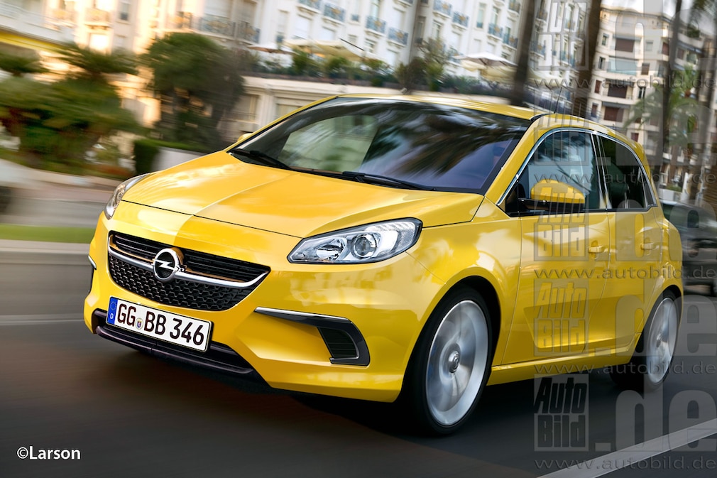 Opel Corsa Illustration