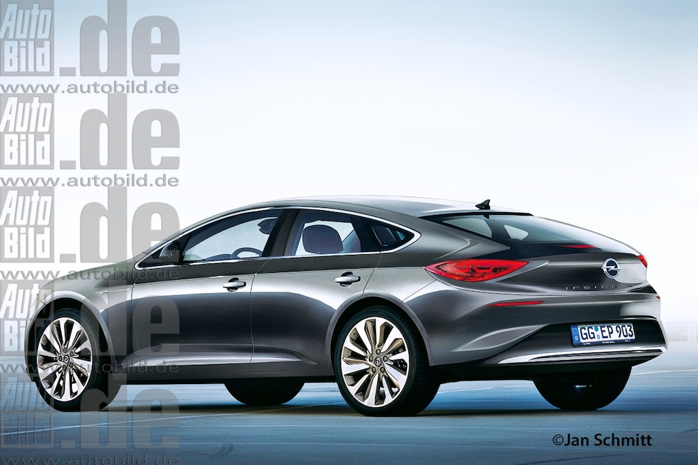 Opel Insignia Illustration