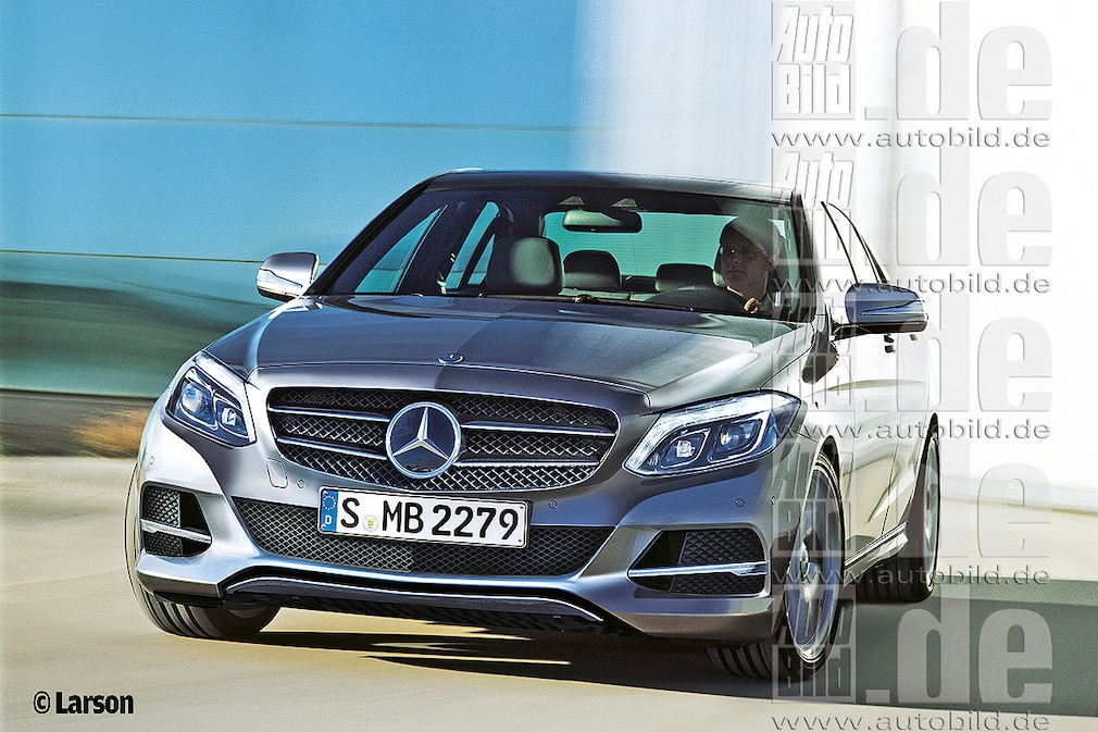 Mercedes C-Klasse Illustration