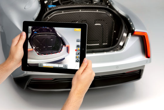 VW XL1: Augmented Reality-Projekt "Marta"
