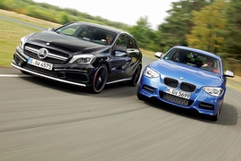Mercedes A 45 AMG BMW M135i xDrive