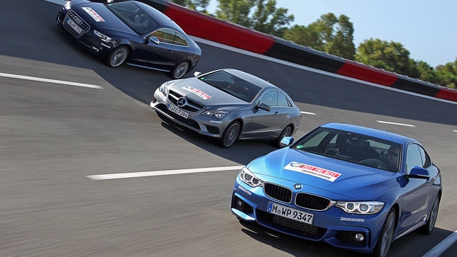 Video: BMW 435i vs. Audi S5 und E Coupé - AUTO BILD