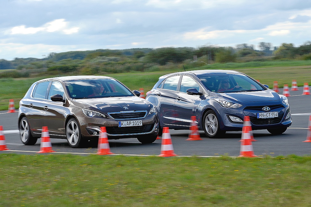 Hyundai i30 Peugeot 308