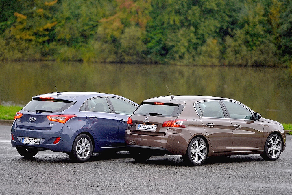 Peugeot 308 Hyundai i30