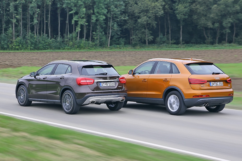 Mercedes GLA Audi Q3