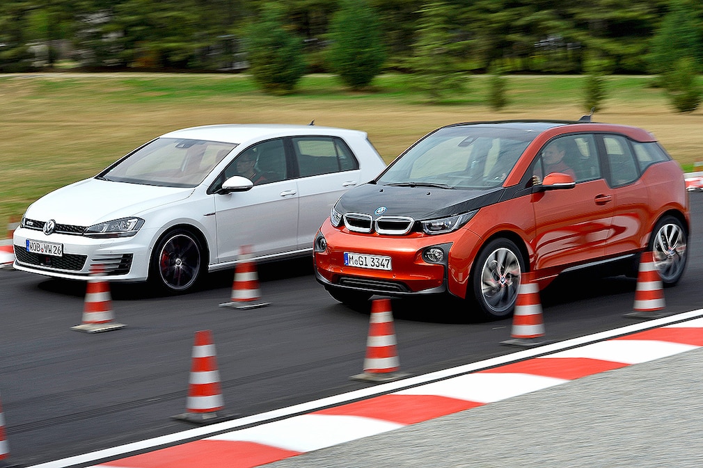 VW Golf GTD BMW i3