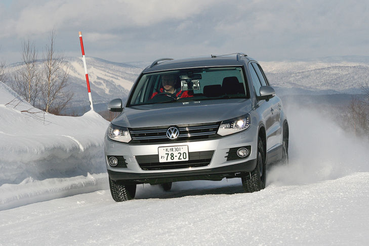Winterreifen-Test: Handling auf Schnee