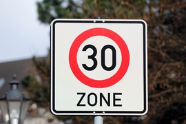 Tempo 30 Schild