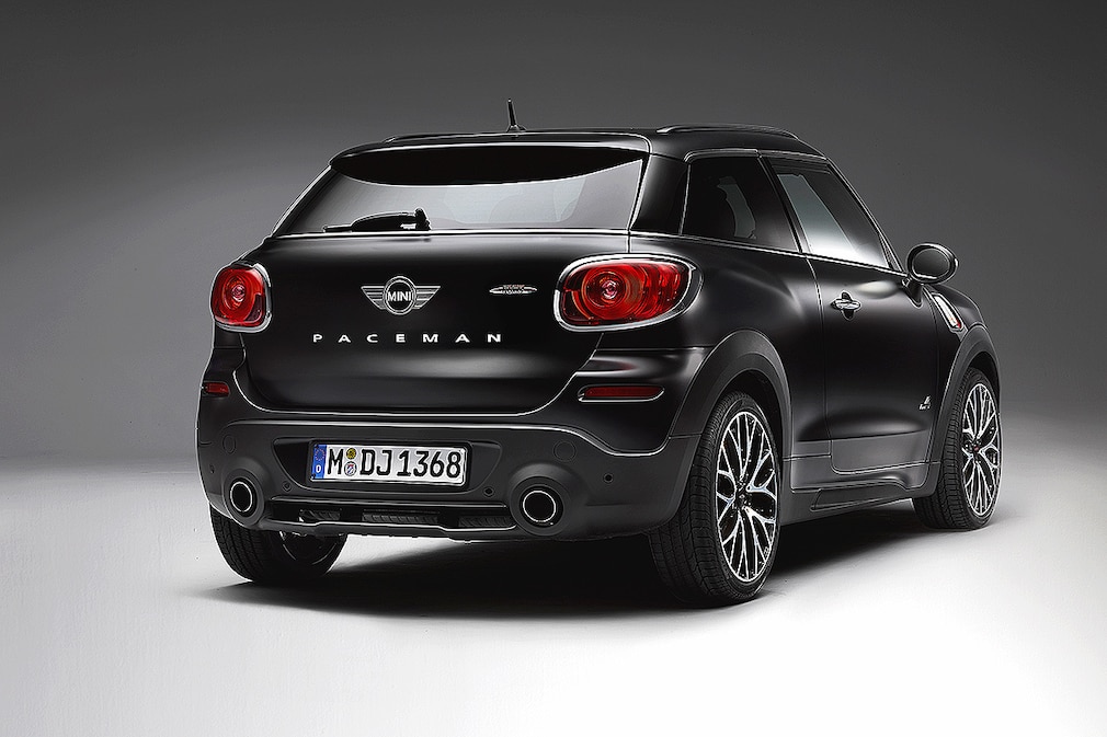 Mini Paceman Frozen Black metallic