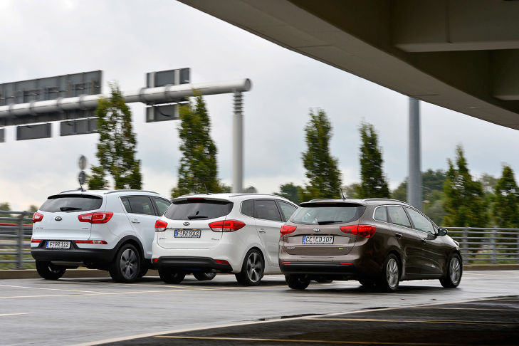 Kia Sportage Kia Carens Kia cee'd