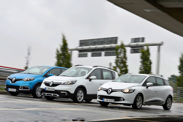 Renault Captur Renault Scénic Renault Clio