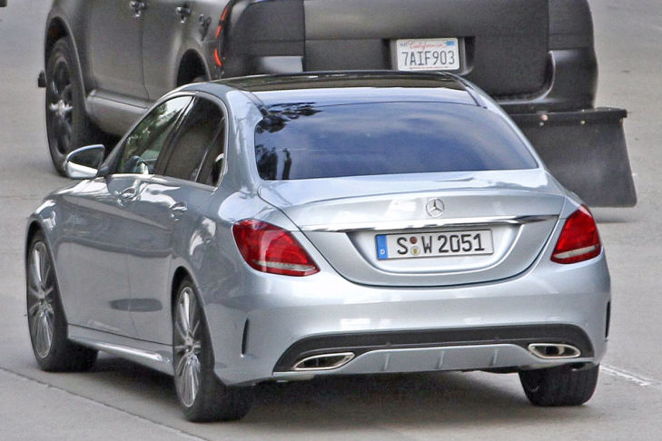 Mercedes C-Klasse BR205 (2014): Heckansicht