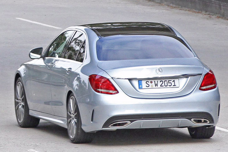 Mercedes C-Klasse BR205 (2014): Heckansicht