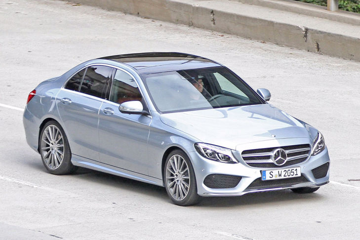 Mercedes C-Klasse BR205 (2014): Schräg vorne