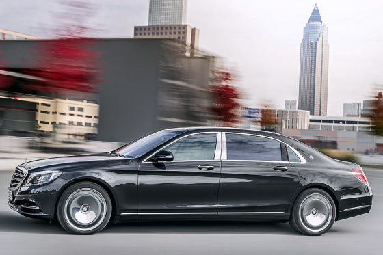 Mercedes-Maybach S 600 Seitenansicht