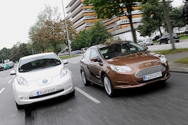 Nissan Leaf Ford Focus Electric