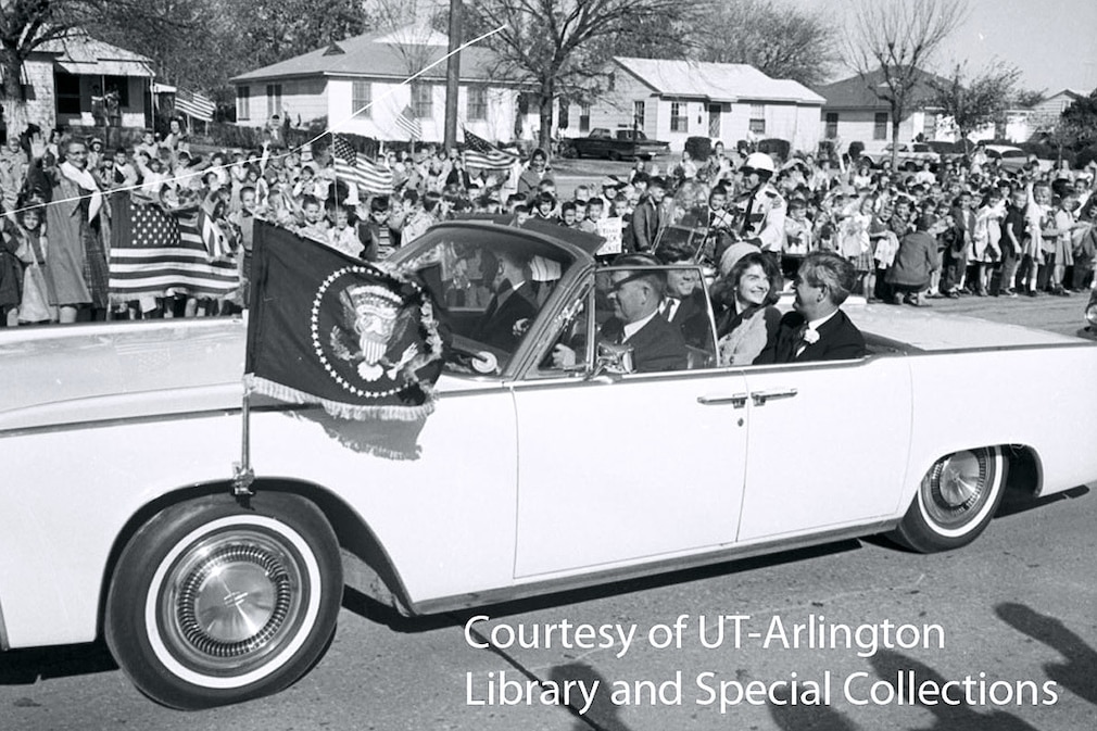 Lincoln Continental Cabrio mit John F. Kennedy