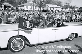 Lincoln Continental Cabrio mit John F. Kennedy