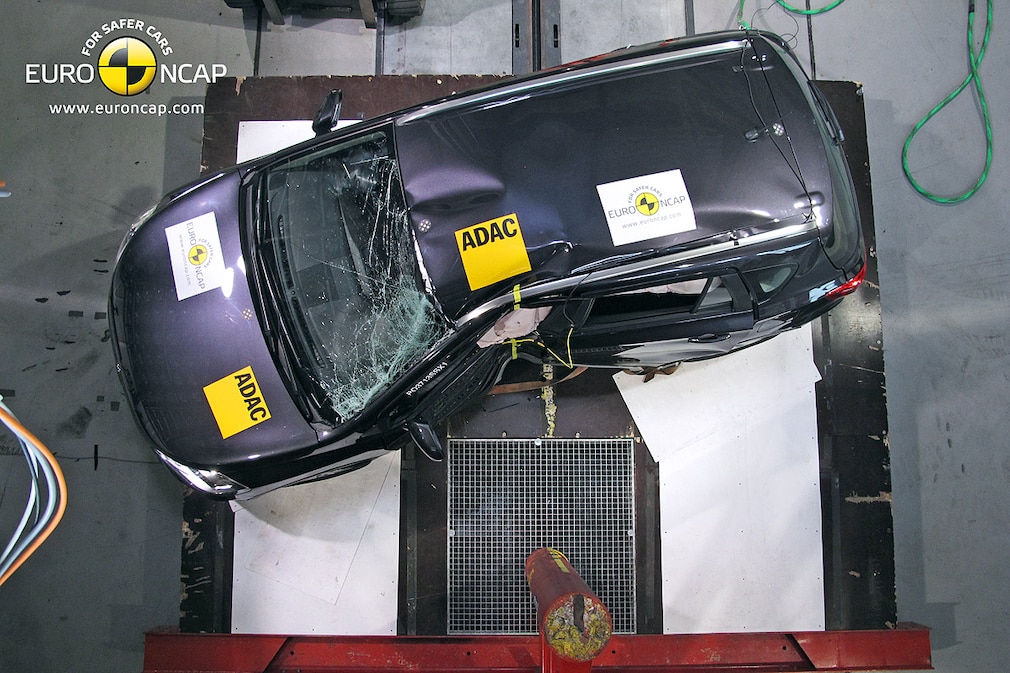 Suzuki SX4 Pole Crash