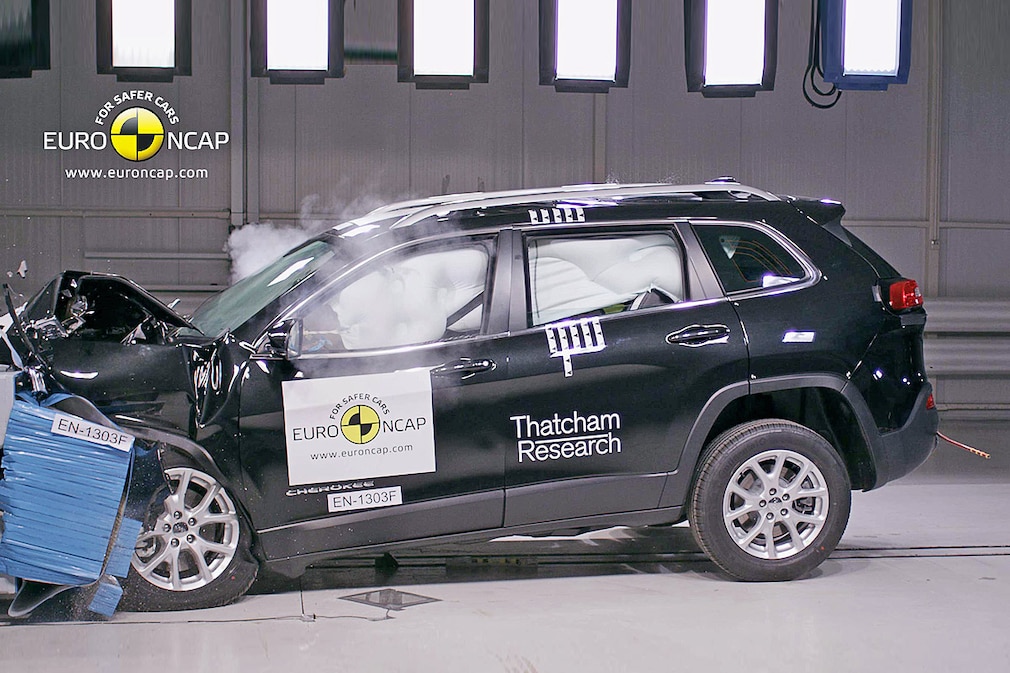 Jeep Cherokee  Crash Frontal