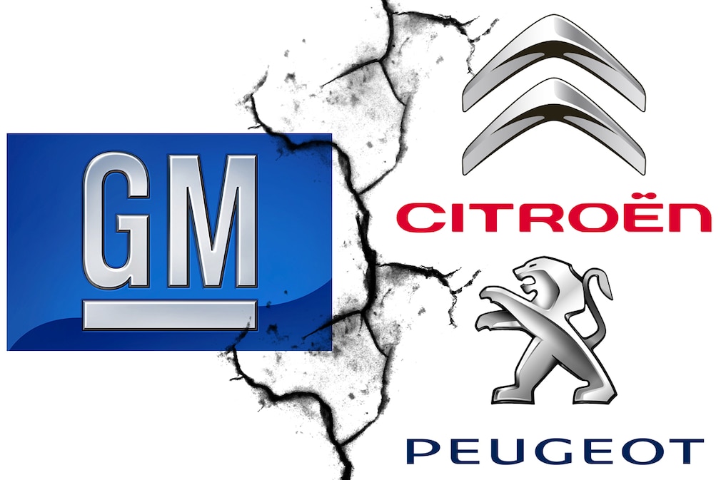 Risse GM Peugeot Citroen Montage