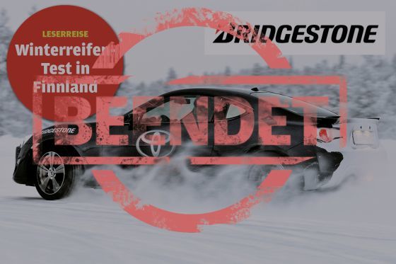 Partneraktion: Bridgestone Winterreifentest