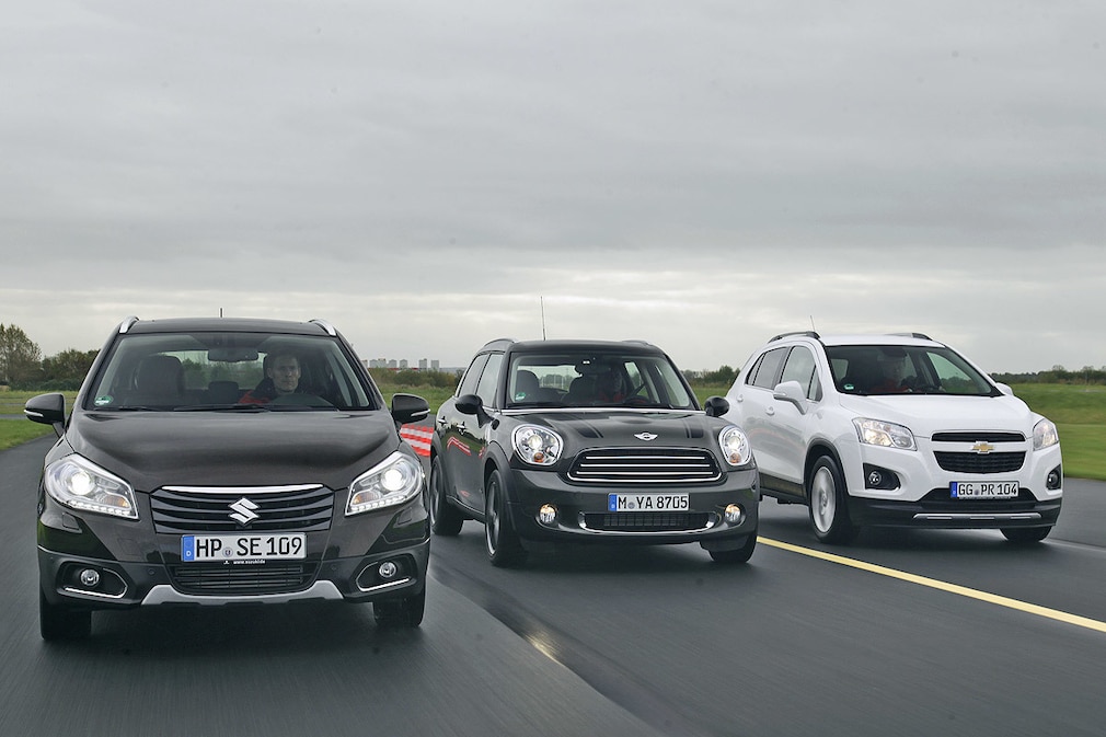 Chevrolet Trax Mini Countryman Suzuki SX4
