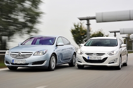Hyundai i40 Opel Insignia