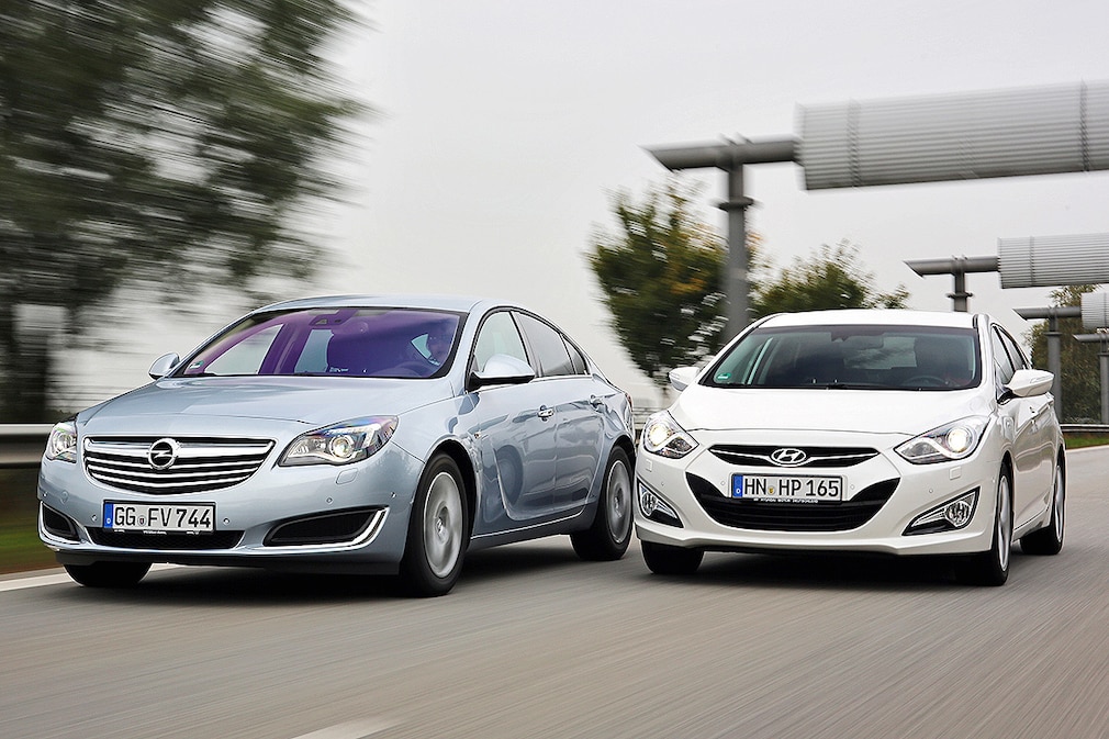 Hyundai i40 Opel Insignia