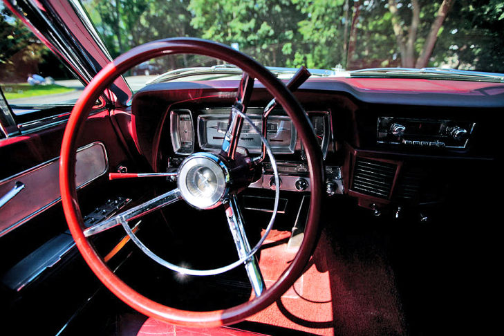 Lincoln Continental Cabrio (1963) Lenkrad